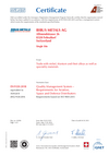 BMAG Certificate EN 9120:2018 EN